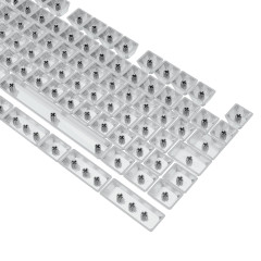 KEYCAPS ABNT2 117 TECLAS CRYSTAL WHITE
