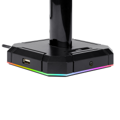 SUPORTE PARA HEADSET SCEPTER RGB PRO PRETO