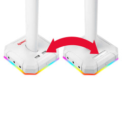 SUPORTE PARA HEADSET SCEPTER X BRANCO