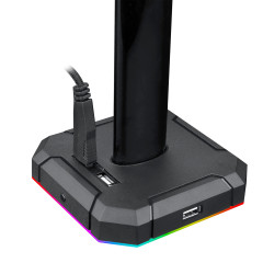 SUPORTE PARA HEADSET SCEPTER X PRETO