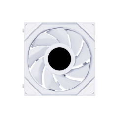 FAN GAMER UNI FAN TL LCD 120MM REVERSE BLADE BRANCO RGB MODELO 12RTLLCD1W