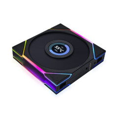 FAN GAMER UNI FAN TL LCD 120MM PRETO RGB MODELO 12TLLCD1B