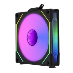 FAN GAMER UNI FAN SL-INF 120 REVERSE BLADE PRETO RGB NA FAN