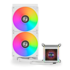 WATER COOLER GA II LCD 280 RGB BRANCO