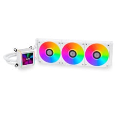WATER COOLER GA II LCD 360 RGB BRANCO