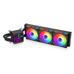 WATER COOLER GA II LCD SL-INF 360 RGB PRETO