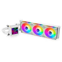 WATER COOLER GA II LCD SL-INF 360 RGB BRANCO