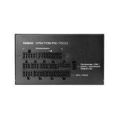 FONTE GAMDIAS KRATOS P2 750 WATTS 80 PLUS GOLD
