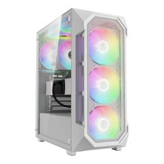 GABINETE GAMER GAMDIAS AURA GC1 ELITE BRANCO