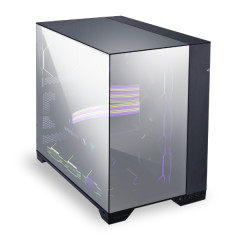 GABINETE GAMER O11 VISION CROMADO