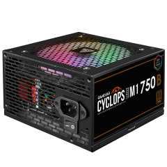 FONTE GAMDIAS CYCLOPS M1-750B WATTS RGB 80 PLUS BRONZE SEM CABO