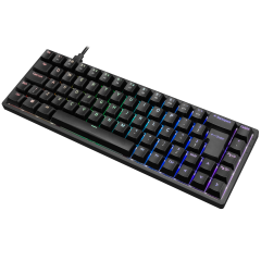 TECLADO MECANICO AKKO MODELO 3068S PRETO SWITH PINK