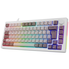 TECLADO MECANICO AKKO MODELO 5075S STEAM ENGINE SWITH CREAMBLUEV3PRO