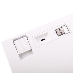 TECLADO MECANICO KUMARA PRO RGB BRANCO SWITCH RED S/F