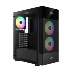 GABINETE GAMER GAMDIAS AURA GC5 PRETO COM FAN