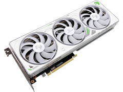 GPU MANLI GEFORCE RTX4070 TI SUPER 16GB 256-BIT BRANCO