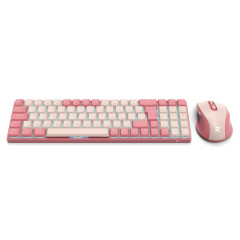 COMBO TECLADO + MOUSE REDRAGON BS-8772 ROSA