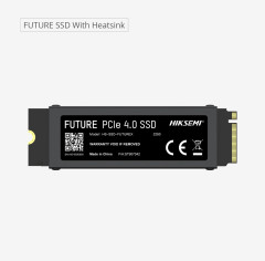 SSD M2 PCle 4.0 FUTURE HIKSEMI 512GB COM DISSIPADOR