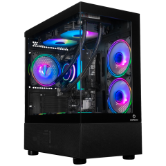 GABINETE ONEPOWER CRYSTAL PRETO CC-202B