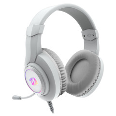 HEADSET GAMER REDRAGON HYLAS USB RGB BRANCO