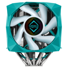 COOLER ICEBERG THERMAL ICESLELLT X7 DUAL 120mm / 140mm RGB AZUL