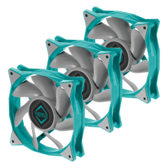 FAN 120MM ICEBERG THERMAL ICEGALE XTRA 120mm 3-PACK AZUL COM CINZA