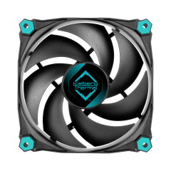 FAN 120MM ICEBERG THERMAL ICEGALE SILENT 120mm 3-PACK PRETO