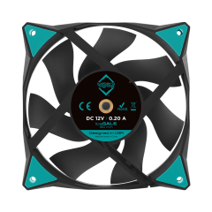 FAN 120MM ICEBERG THERMAL ICEGALE 120mm PRETO