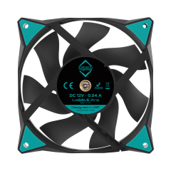 FAN 120MM ICEBERG THERMAL ICEGALE XTRA 120mm PRETO COM CINZA