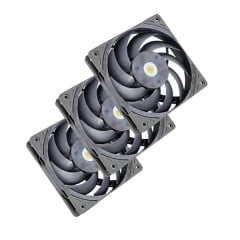 KIT 3 FAN 120MM GRAND TORNADO SCYTHE PRETO MODELO GT1225FD20X3-P