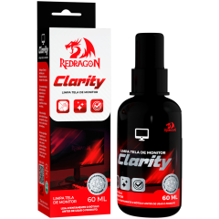 LIMPA TELA DE MONITOR REDRAGON CLARITY 60 ML CLARITY