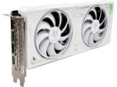 GPU MANLI GEFORCE RTX4060TI 8GB 128-BIT BRANCO
