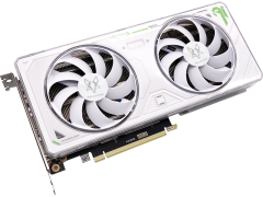 GPU MANLI GEFORCE RTX4060TI 8GB 128-BIT BRANCO