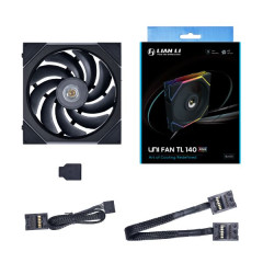 FAN GAMER UNI FAN TL 140MM PRETO RGB MODELO 14TL1B