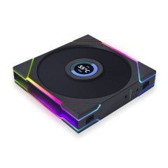 FAN GAMER UNI FAN TL LCD 140MM PRETO RGB MODELO 14TLLCD1B
