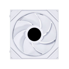 FAN GAMER UNI FAN TL LCD 140MM REVERSE BLADE BRANCO RGB MODELO 14RTLLCD1W