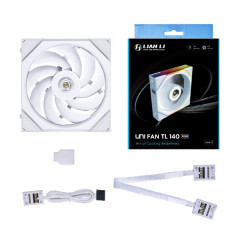 FAN GAMER UNI FAN TL 140MM BRANCO RGB MODELO 14TL1W