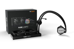WATER COOLER BE QUIET PURE LOOP 2 PRETO 240mm 2 FAN