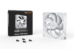 FAN 120MM PWM BE QUIET PURE WINGS 3 BRANCO