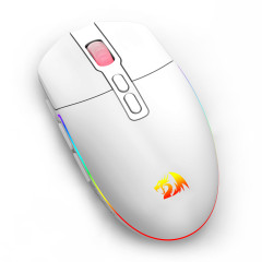 MOUSE GAMER REDRAGON INVADER PRO RGB BRANCO