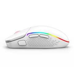 MOUSE GAMER REDRAGON INVADER PRO RGB BRANCO
