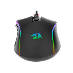 MOUSE GAMER REDRAGON PLANK RGB PRETO