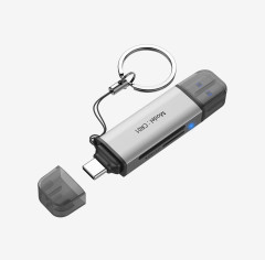 LEITOR DE CARTÃO SD E MICRO SD HIKSEMIHS-HUB-CR01