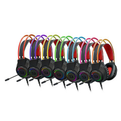 HEADSET GAMER SCREAM RGB PRETO