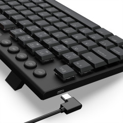 TECLADO MECANICO YI 96% RGB PRETOSWITCHMARROM