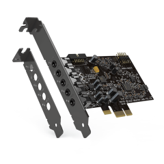 PLACA DE SOM GAMER CREATIVE PCI-E SOUND BLASTER AUDIGY FX V2