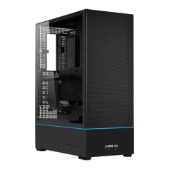 GABINETE GAMER LIAN LI SUP01 PRETO