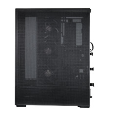 GABINETE GAMER LIAN LI SUP01 PRETO