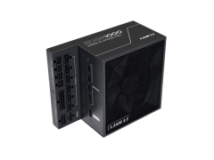 FONTE GAMER 80 PLUS PLATINUM 1000 WATTS PRETO