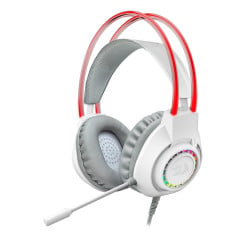HEADSET GAMER REDRAGON SCREAM BRANCO